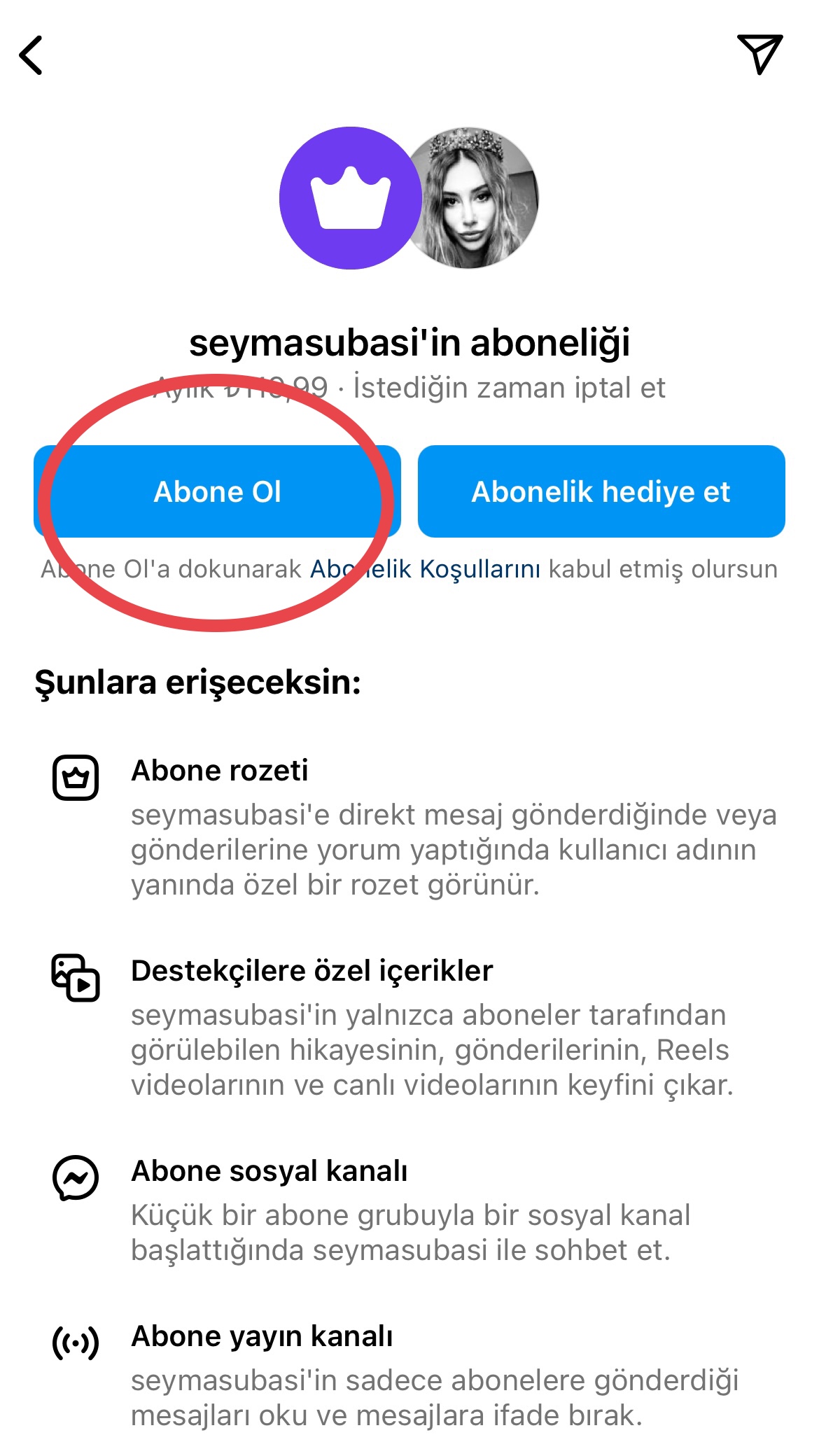 Instagram Abone Ol Adımları - Ücret Kontrolü ve Onay