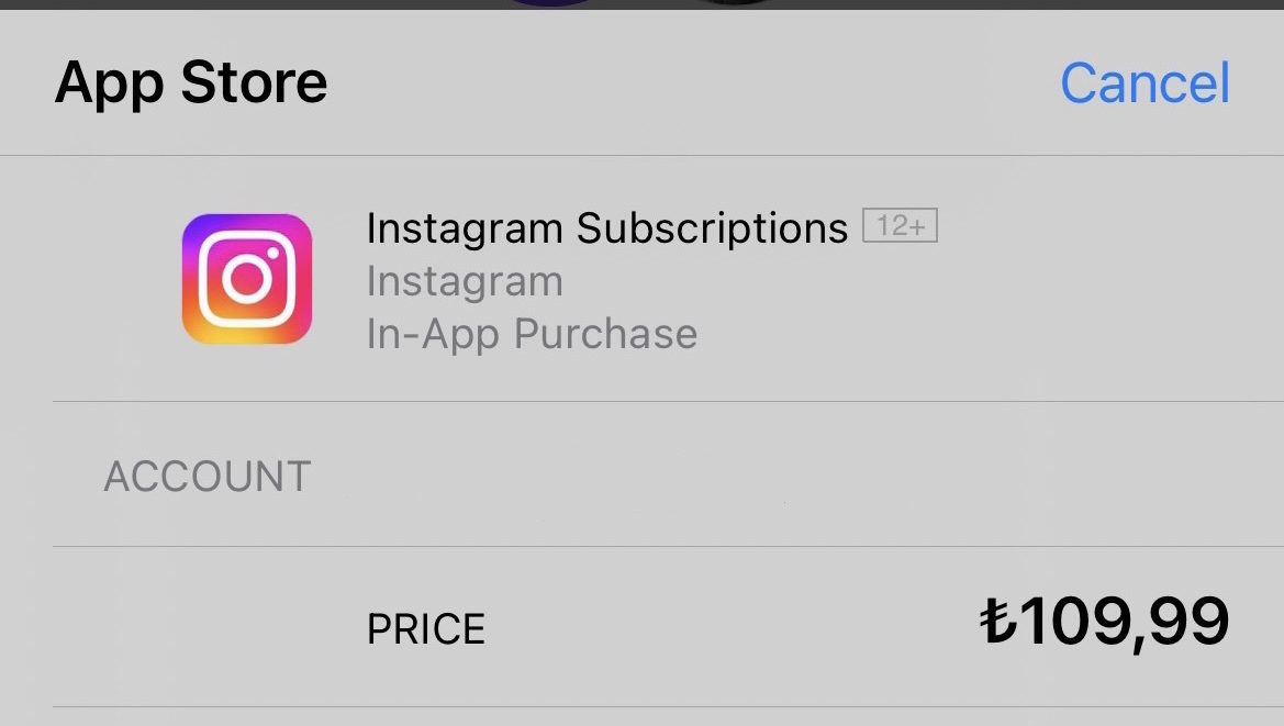 Instagram Abone Ol Ödeme Adımı - Hediye Abonelik