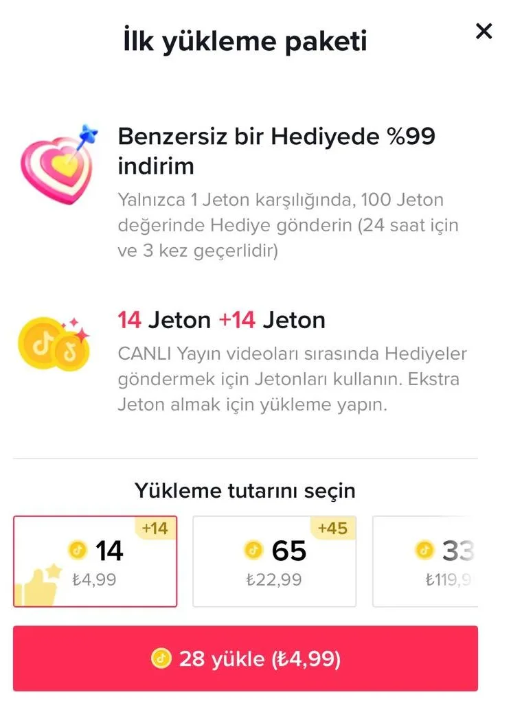 tiktok jeton nasıl alınır adım adım anlatımı