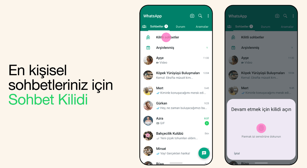 WhatsApp Sohbet Kilidi: Gizlilikte Yeni Bir Adım! (Video)