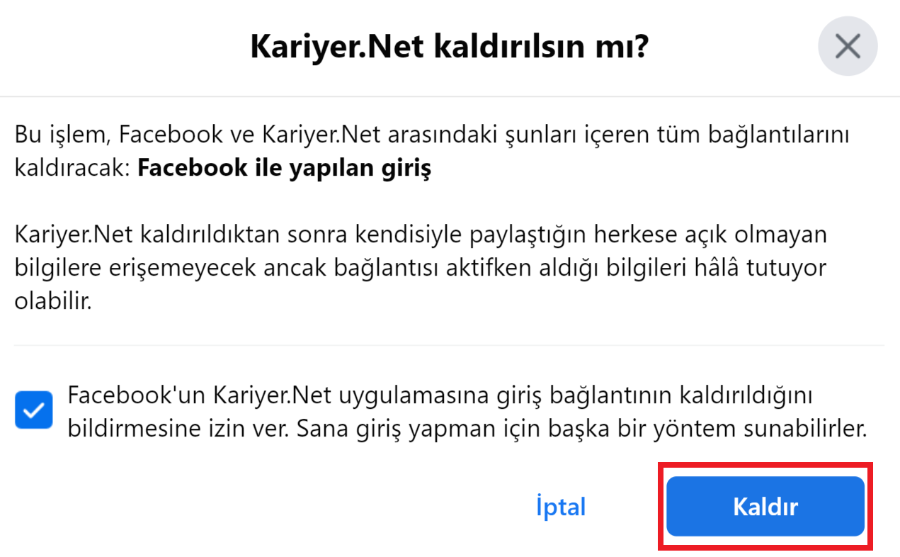 Facebook İle Giriş Yapılan Uygulamalar Nasıl Silinir?