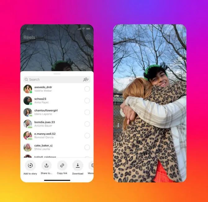instagram reels indirme telefona