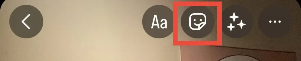 instagram hikayelerine konum nasıl eklenir, çıkartma menüsü
