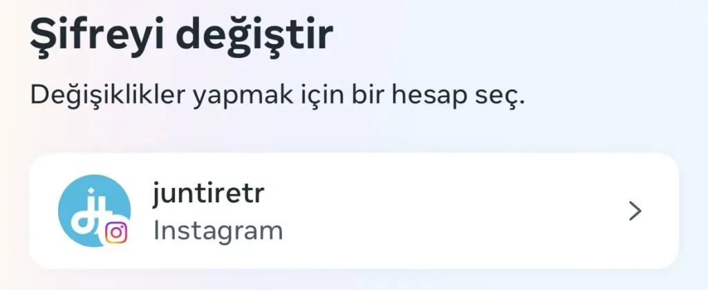 Instagram Şifremi Nasıl Değiştiririm?