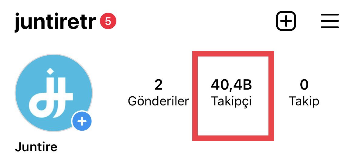 Instagram takipçi listesi