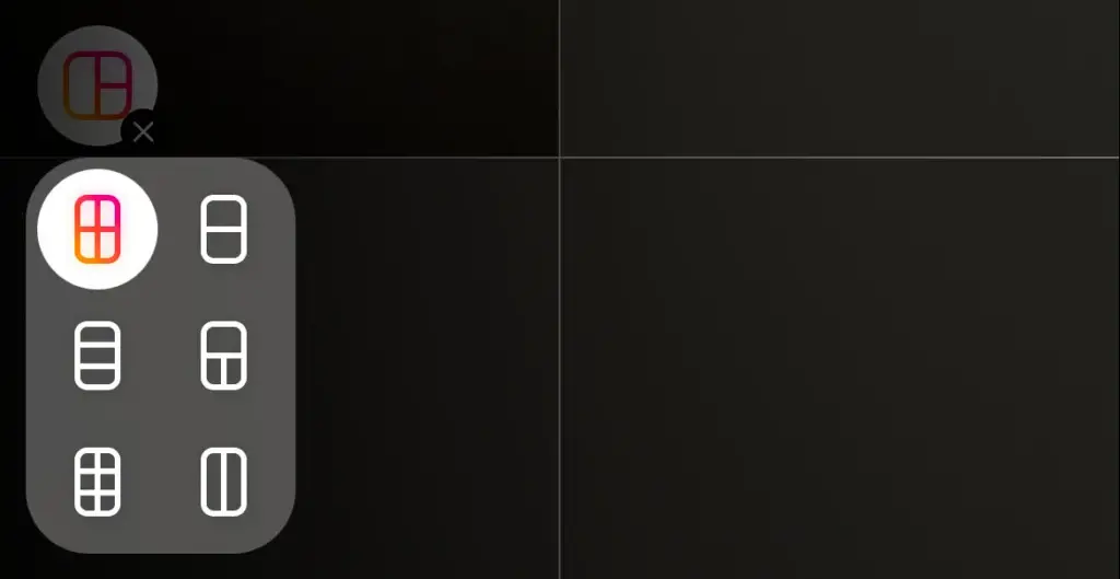 instagrama birden cok fotoğraf nasıl yüklenir, layout aracı
