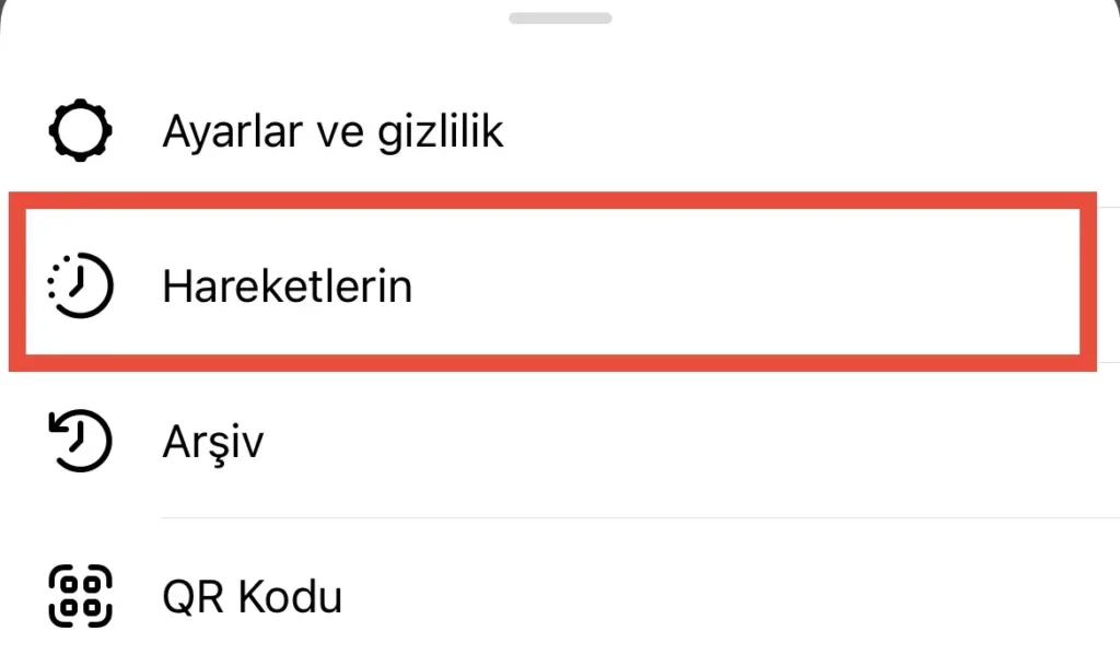 instagram yorumlar toplu nasıl silinir, hareketlerin menüsü