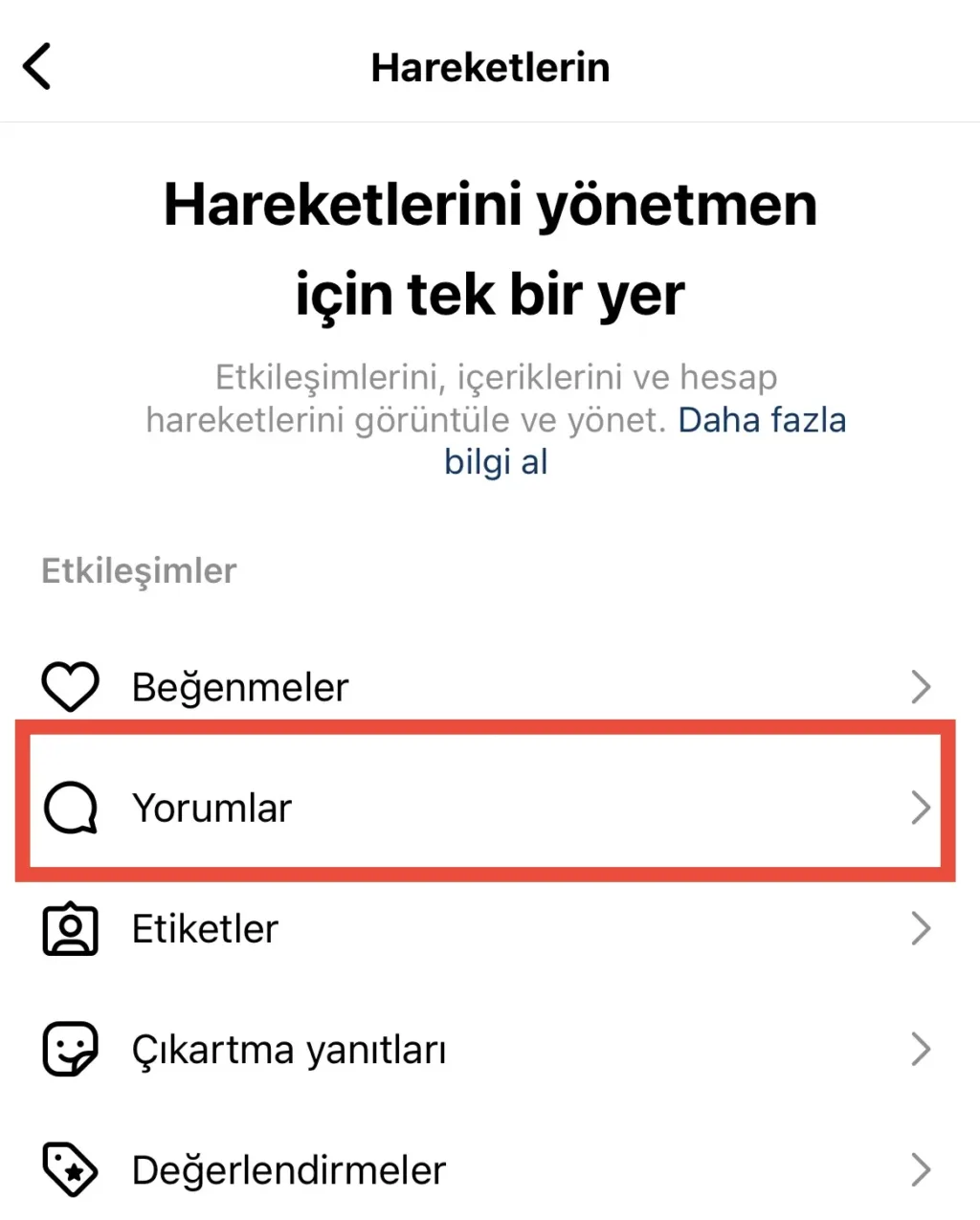 instagram yorumlar toplu nasıl silinir, etkileşimler