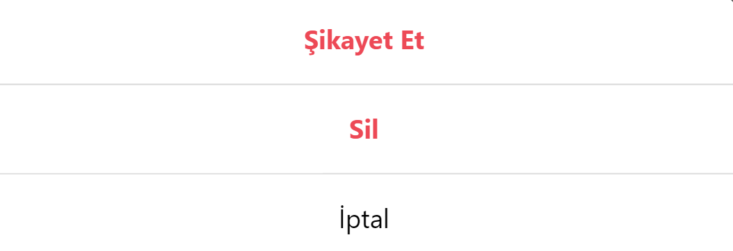 instagram web yorum nasıl silinir, sil seçeneği