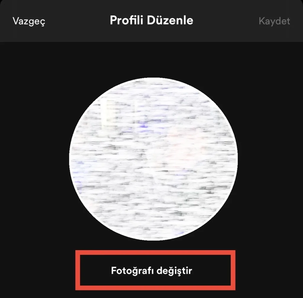 spotify profil fotoğrafı nasıl değiştirilir
