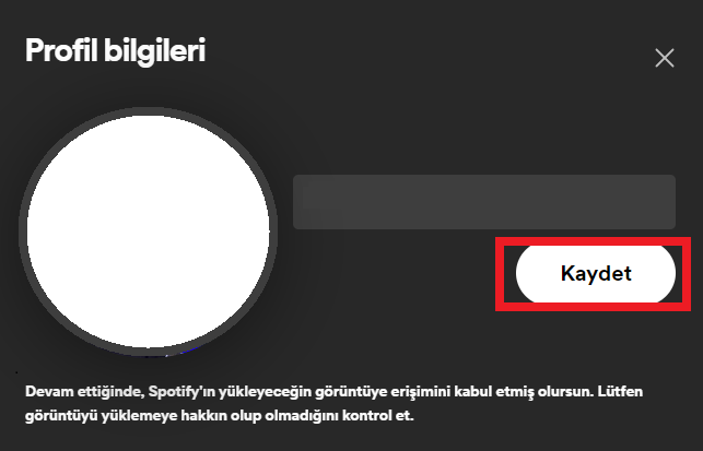 spotify profil fotoğrafı nasıl değiştirilir