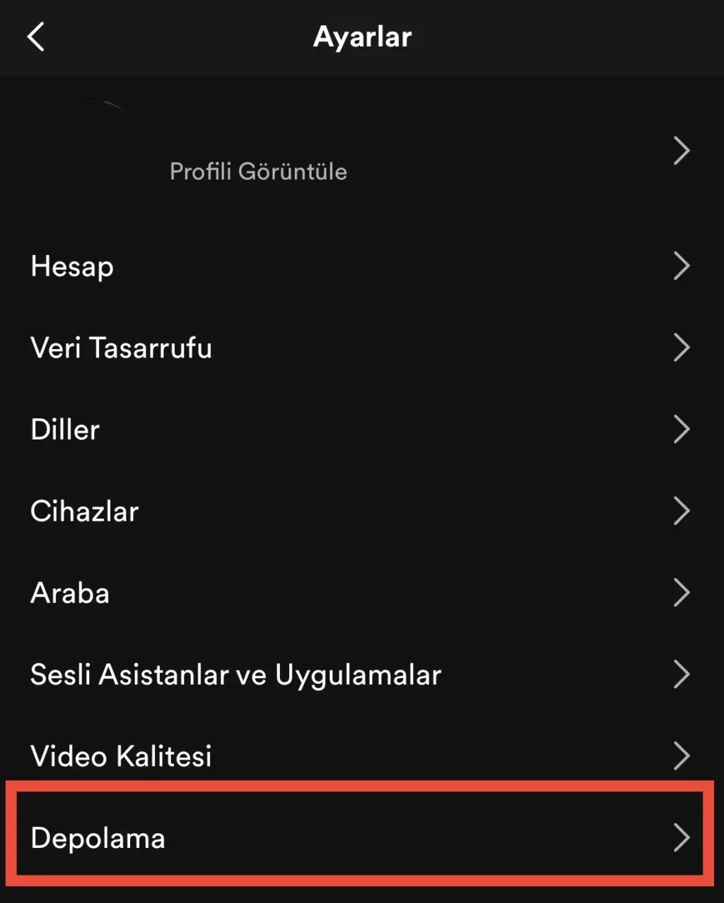 spotify cache temizle