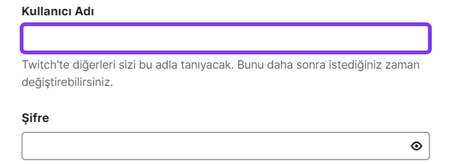 twitch bilgisayardan hesap açmak
