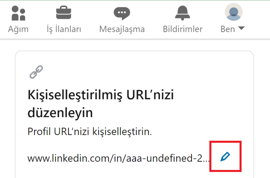 linkedin profil url nasıl değiştirilir