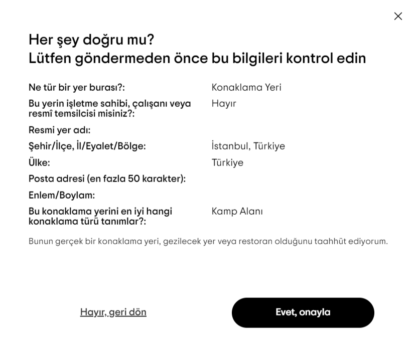 Tripadvisor konum nasıl eklenir