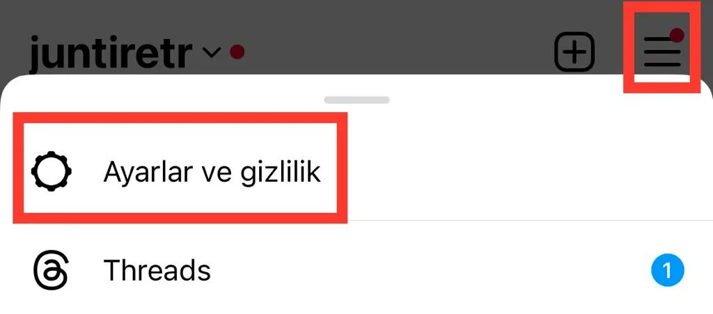 instagram arşiv nasıl açılır