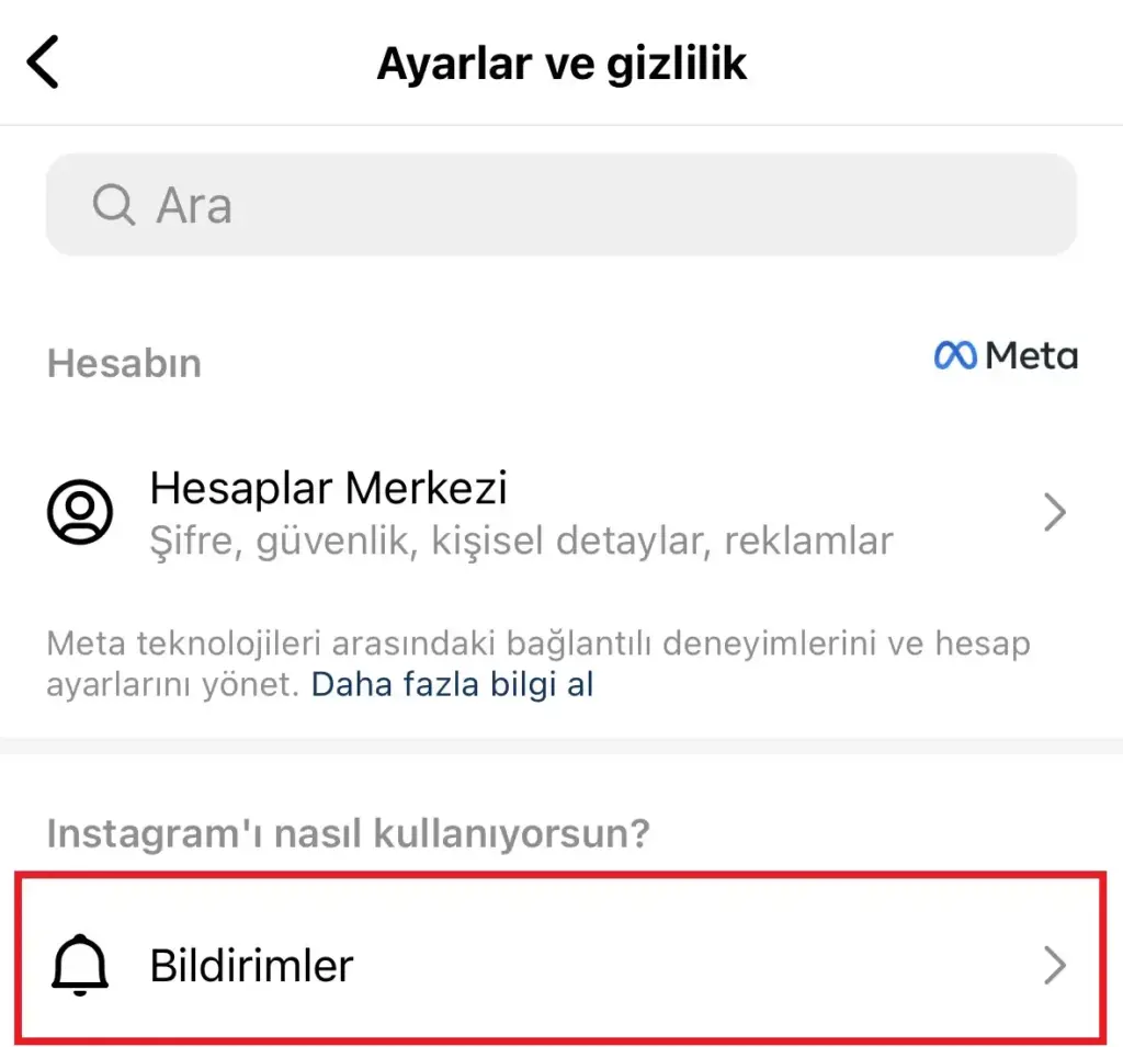 Instagram Bildirimleri Telefondan Nasıl Kapatılır?