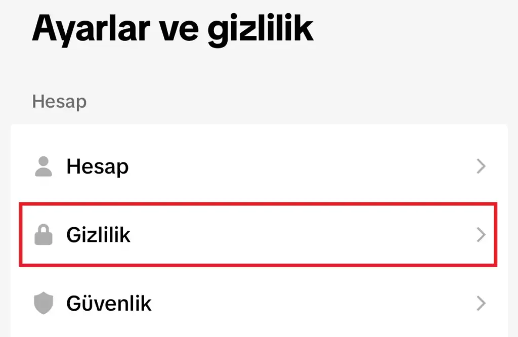TikTok'ta Beğenilen Videoları Gizlemek