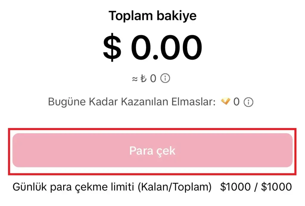 Tiktok Para Çekme Nasıl Yapılır?