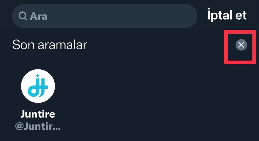 telefon Twitter Arama Geçmişi Nasıl Temizlenir? 