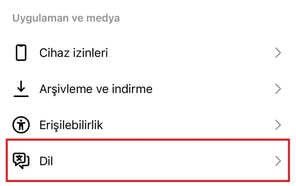 Instagram Dil Değiştirme Nasıl Yapılır?