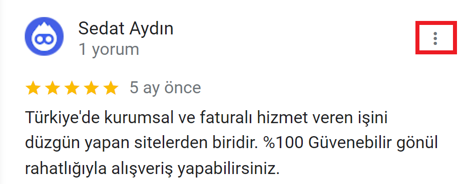 google maps yorum silme nasıl yapılır