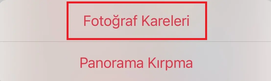 Instagram Fotoğraf Kareleri Seçimi