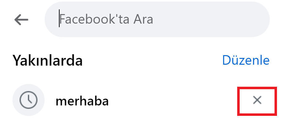 Facebook Arama Geçmişi Silme Nasıl Yapılır?