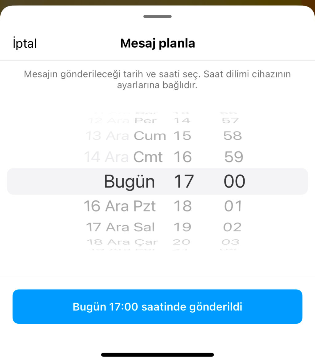 Instagram DM Direkt Mesaj Planlamayı Test Ediyor