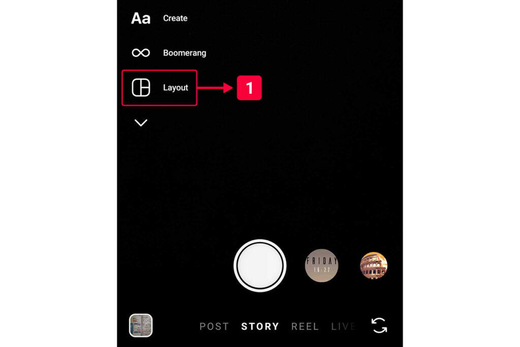 Instagram Hikayelerinde Kolaj Oluşturma