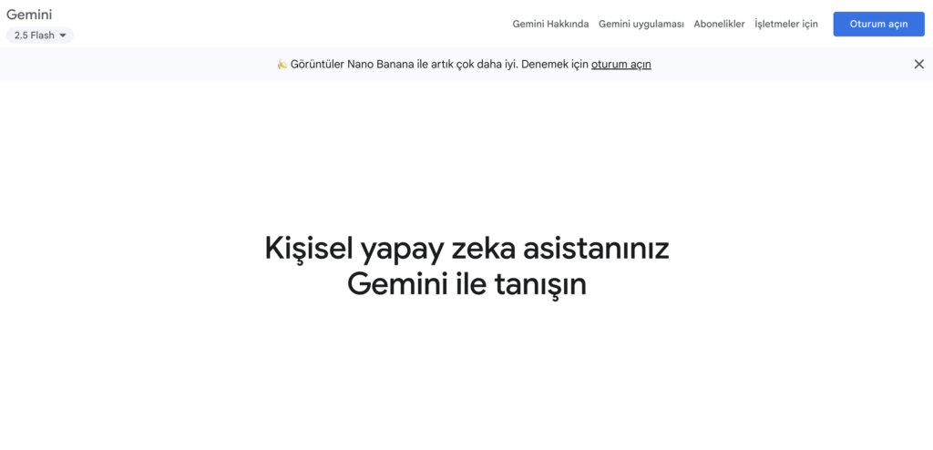 Gemini Yapay Zeka Yazdırma Aracı 