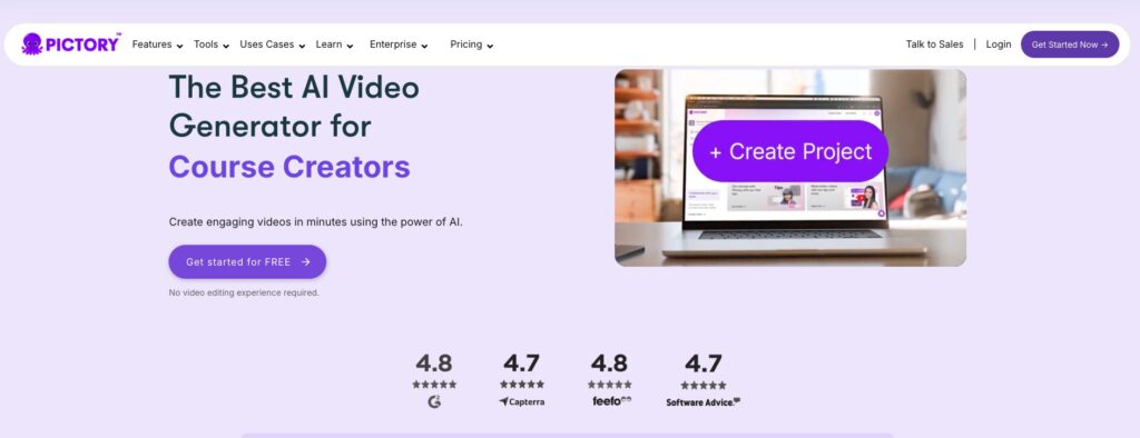 Pictory.ai: AI ile Metinden Videoya Hızlı ve Profesyonel Dönüşüm