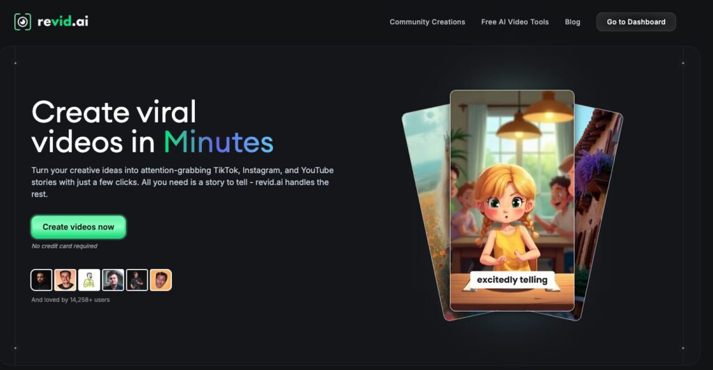 Revid.ai: Yapay Zeka Destekli Video Düzenleme Aracı 