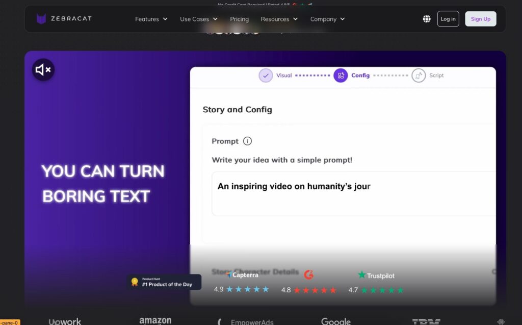  Zebracat.ai  Yapay Zeka ile Video Üretiminin Yeni Hızı