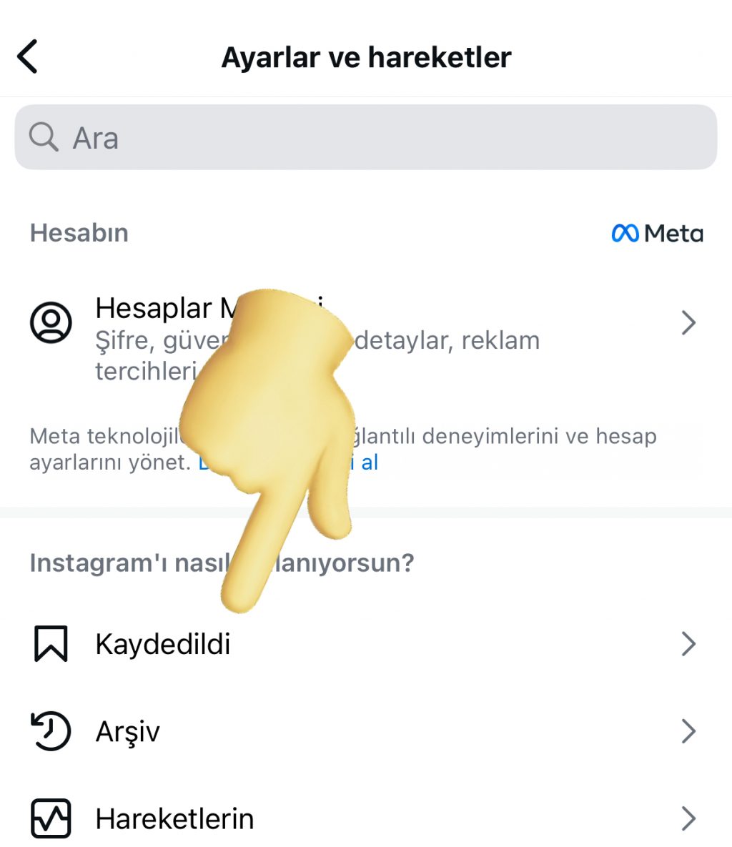 Instagram Kaydedilen Videoları Bulma
