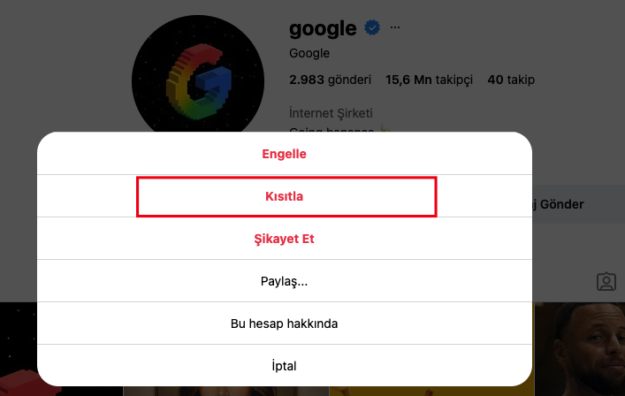 Instagram’da Birini Kısıtlamak Ne İşe Yarar?