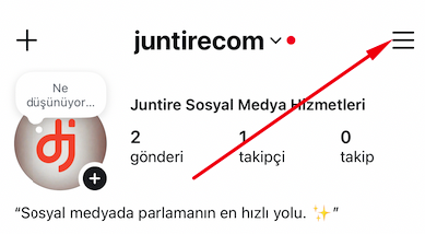 Adım 1 Instagram Hesabı Nasıl Dondurulur?