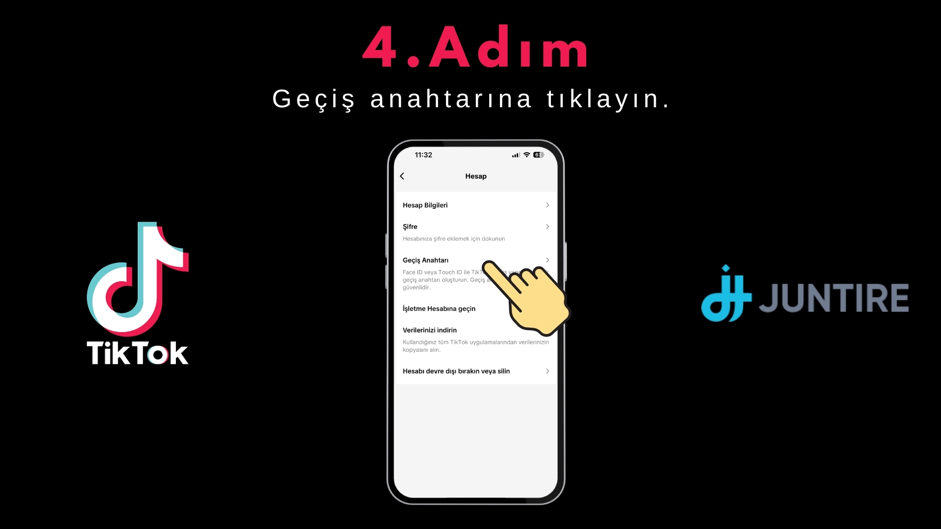 Tiktok Hesabınıza Geçiş Anahtarı Face Id Nasıl Eklenir?
