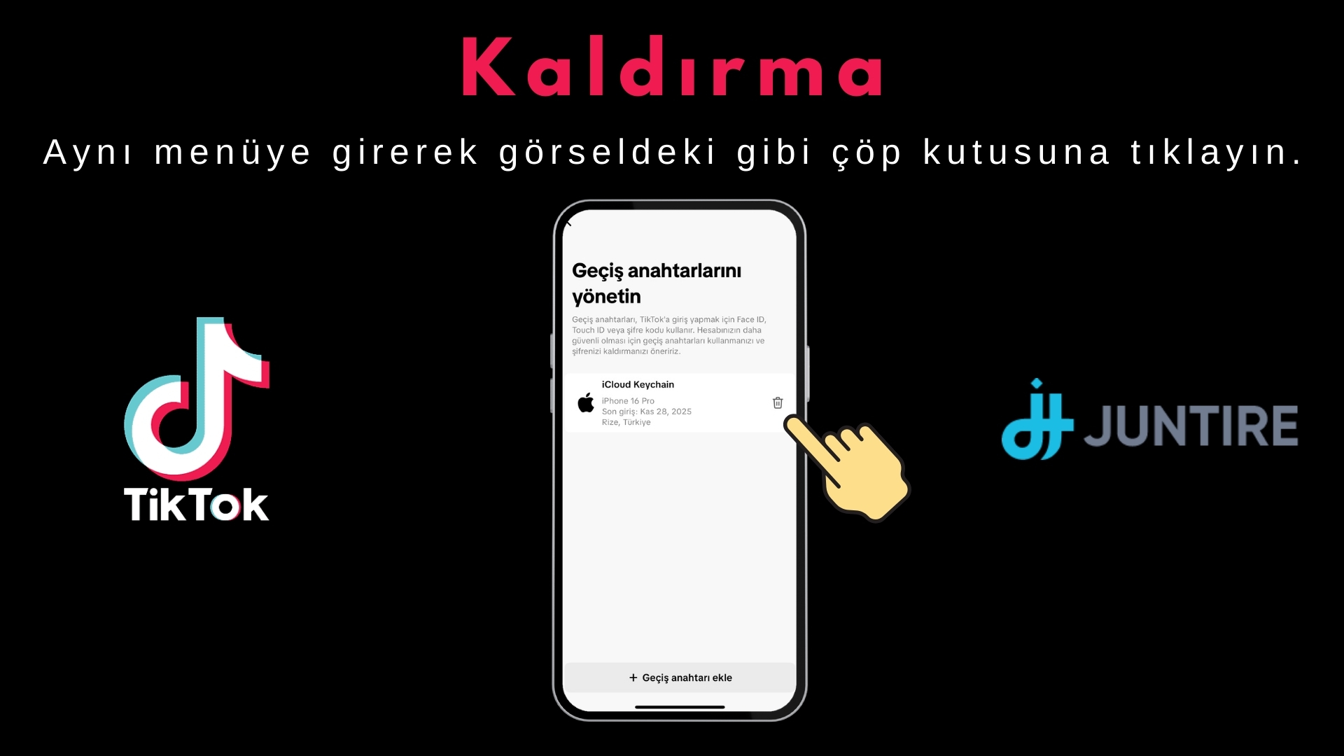 Tiktok Geçiş Anahtarı Nasıl Kaldırılır?