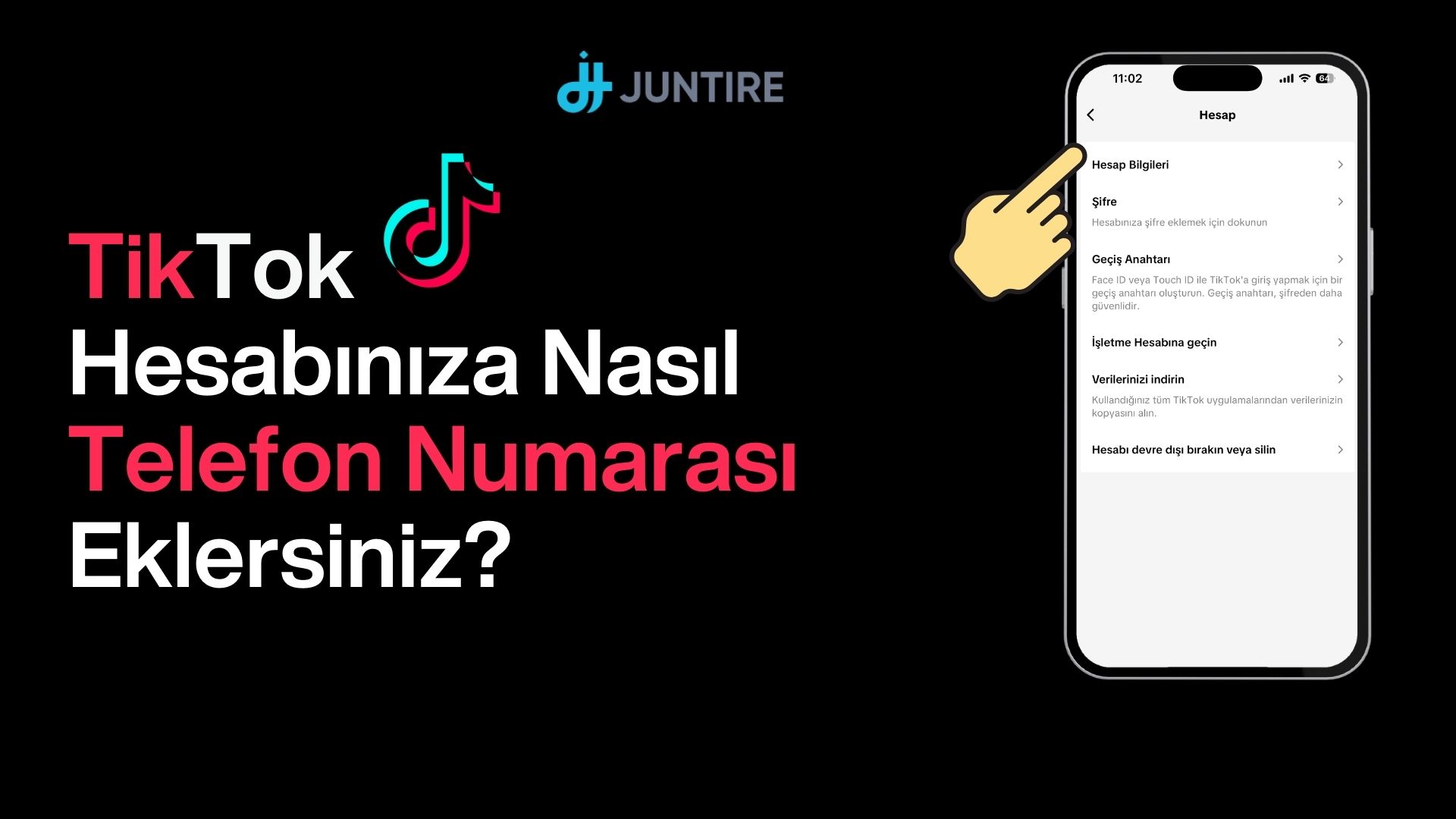 Tiktok Hesabınıza Telefon Numarası Nasıl Eklenir?