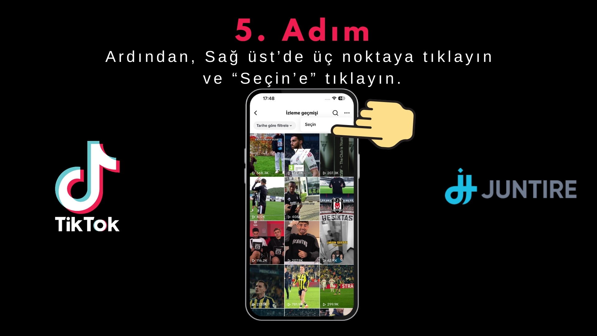 Tiktok İzleme Geçmişi Tamamen Nasıl Temizlenir?