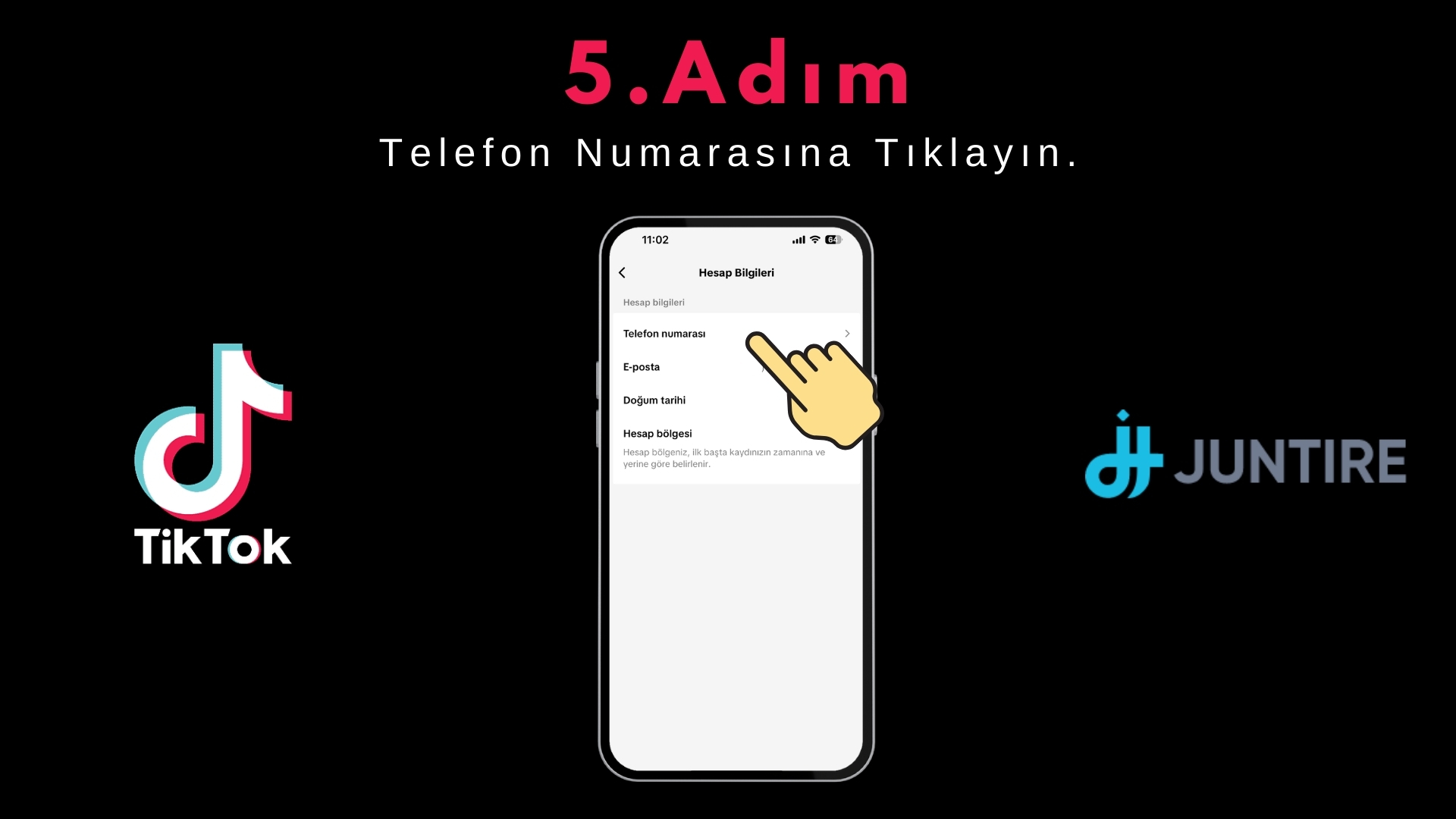 Tiktok Telefon Numarası Eklenir?