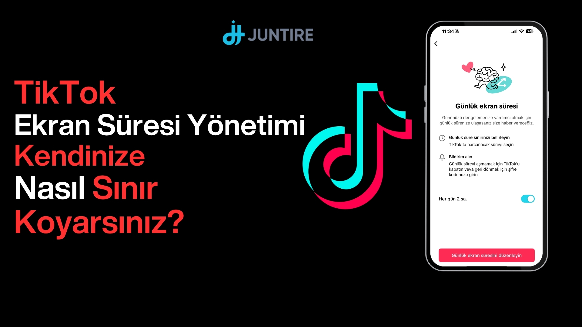 TikTok Ekran Süresi Yönetimi: Kendinize Nasıl Sınır Koyarsınız?