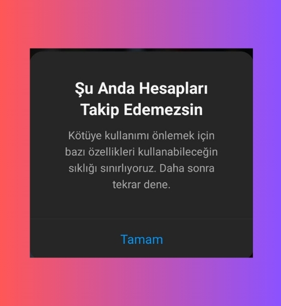 Instagram Takip Engeli Ne Demektir?