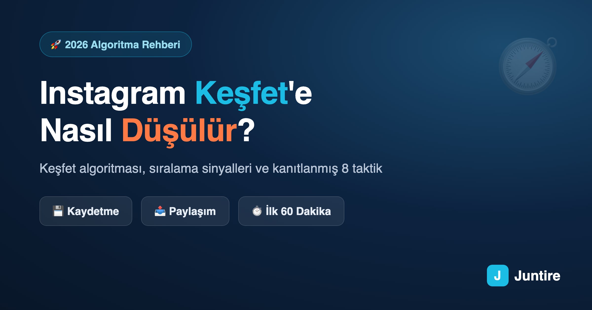 Instagram Keşfet’e Nasıl Düşülür? 2026 Algoritma ve Strateji Rehberi