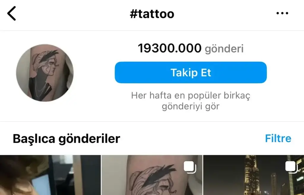 instagram hashtag