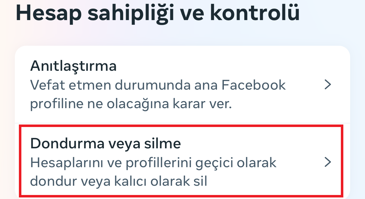 instagram hesap kapatma