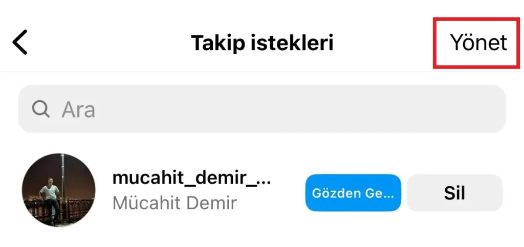 Instagram'dan Gelen Takipçi İstekleri Nasıl Toplu Silinir?