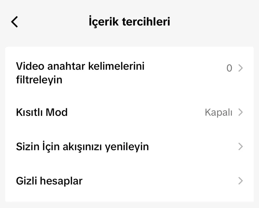 TikTok Ebeveyn Kontrolü Nasıl Açılır?