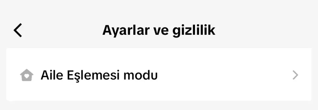 TikTok Ebeveyn Kontrolü Nasıl Açılır?